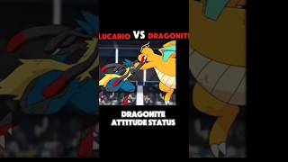 Mega lucario vs dragonite dragonite attitude editedit by Pokemon pocher [upl. by Stempson]