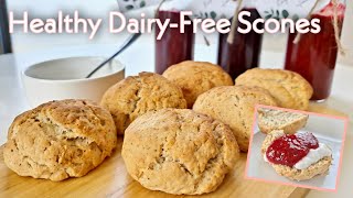 Healthy Scones Recipe  Quick amp Easy  Egg and Dairy Free  Vegan  How to make [upl. by Dru]