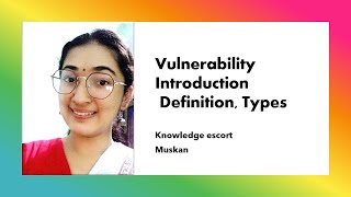 vulnerability Vulnerabilitydefinitiontypes [upl. by Ahsropal]