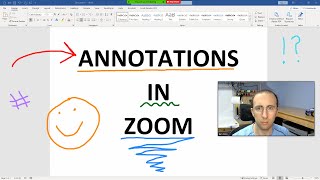 How to Make Annotations in Zoom [upl. by Nnyleahs200]