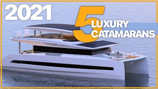 Top 5 LUXURY Catamarans To Live On Full Time [upl. by Olracnaig]