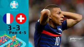 France vs Switzerland 33 Pen 45 Highlights amp Goals  EURO 2020 [upl. by Sutphin751]