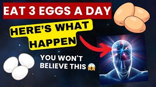 What Happens if You Eat 3 Eggs Every day heres what happen [upl. by Sivi]