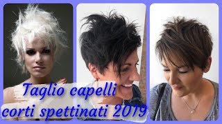 20 idee bellissime 🌷 per taglio capelli corti spettinati 2019 [upl. by Natie]