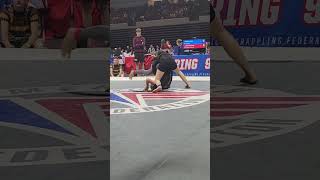 Naomi Baldinger vs Isabella Crane no gi Tulsa Agf 71324 13 yr old Grey belt [upl. by Erbas]