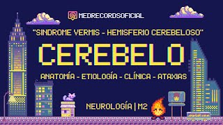 CEREBELO  Ataxia Síndrome Vermis Cerebeloso  NEUROLOGÍA  Repaso anatomía Etiología Clínica [upl. by Jobina]