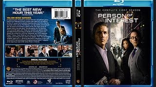 Person Of Interest Season 1 Bluray Unboxing [upl. by Ludly112]