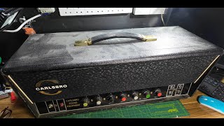 Carlsbro CS100BTC Guitar Amplifer Full Restore Part 1 [upl. by Bowe]