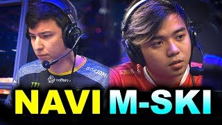 NAVI vs MINESKI  TI9 ELIMINATION OF THE DAY  THE INTERNATIONAL 2019 DOTA 2 [upl. by Nahama]