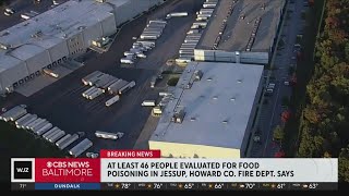 At least 46 hospitalized by food poisoning symptoms in Jessup [upl. by Martinez]