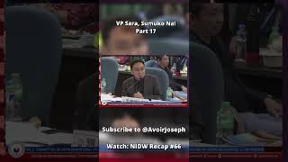 VP Sara Sumuko Na Part 18  philippines [upl. by Trahurn]