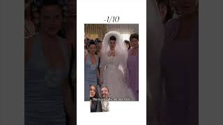 Husband rates wedding dresses from popular movies [upl. by Iat]