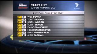 2008 Indycar Surfers Paradise Qualifying [upl. by Patricio]