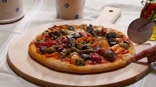 Recette facile de pizza aux légumes grillés [upl. by Ainaj]