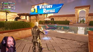 High Kill Fortnite Zero Build Gameplay  Fortnite Chapter 5 Season 2 [upl. by Tterrej]