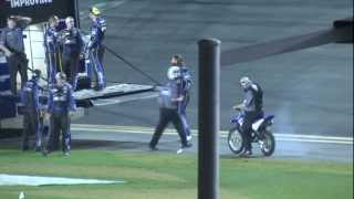 Behind the scenes Daytona 500 winner Jimmie Johnson and crew practice Harlem Shake [upl. by Maharg]