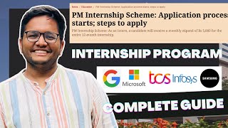 PM Internship Scheme 2024  COMPLETE GUIDE DONT MISS [upl. by Eduino]