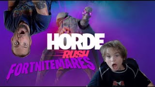 HORDE RUSH IS INSANE HORDE RUSH  FORTNITEMARES [upl. by Thomey]