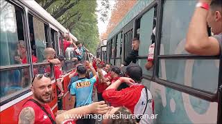 2024 Caravana 40 micros desde Parque Patricios a Quilmes  Huracán vs Platense Copa Argentina [upl. by Jat]