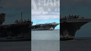 Nimitz Class Aircraft Carrier USS Carl Vinson CVN 70  RIMPAC 2024 Hawaii [upl. by Anerdna]