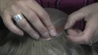 M100 How to apply mens hair piece using tape and glue [upl. by Nodnol718]