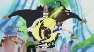 One Piece  Santoryu Gomu Gomu no Diable Mouton Jet Roppyaku Pound Cannon1080p [upl. by Ydualc]