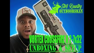 Vortex Crossfire II 2 7X32 Unboxing amp Setup [upl. by Aneis]