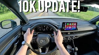 2024 Honda CRV SportL Hybrid  10K Mile POV Owner Review  Reliability Fuel Economy amp More [upl. by Ibbetson54]