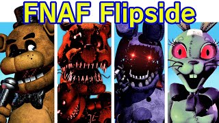 Friday Night Funkin FNAF 10th Anniversary Song THE FLIPSIDE amp Extras FNFFive Nights At Freddys [upl. by Assiralk]