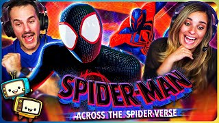 SPIDERMAN ACROSS THE SPIDERVERSE 2023 Movie Reaction  First Time Watch  Oscar Isaac [upl. by Aciraj]