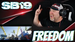 SB19  FREEDOM Music Video  REACTION [upl. by Laeahcim]