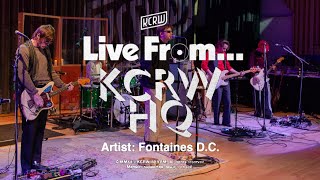 Fontaines DC KCRW Live from HQ [upl. by Asiuqram682]