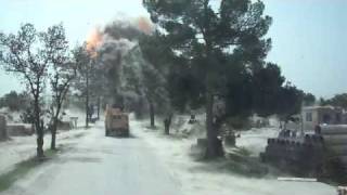 VBIED Detonation Khost Afghanistanflv [upl. by Langill664]