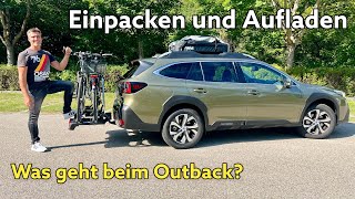 Reisen mit dem Auto Anhängelast Dachlast und mehr erklärt am Subaru Outback  Ratgeber [upl. by Grosz]