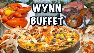 Secrets Out The Wynn Buffet is the Ultimate Seafood Experience [upl. by Nwahsiek741]