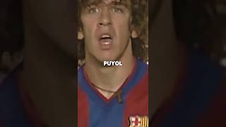 Carles Puyol era un verdadero líder puyol barcelona carlespuyol futbol lider capitan [upl. by Yrag135]