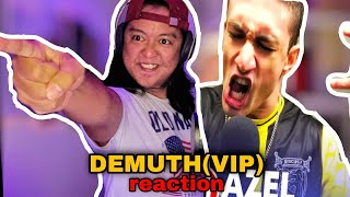 REACTION  AZEL 🇮🇹  DEMUTH VIP [upl. by Llenyt]