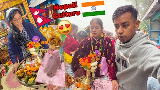 Nepali Culture In India😍 [upl. by Naujek]