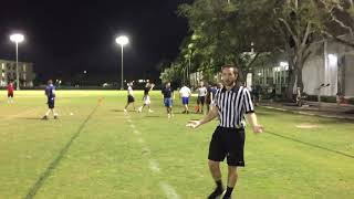 Flag Football One Foot With Control [upl. by Jarlen]