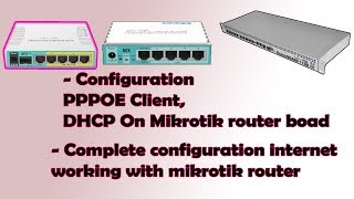 How to configure PPPOE on mikrotik router  How to configure DHCP on mikrotik router [upl. by Llenna574]