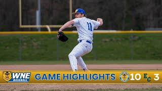 WNE Baseball vs Elms College  4172024 [upl. by Dione]