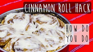 Cinnabon Hack Elevate Grands Cinnamon Rolls to Perfection 🌀✨ [upl. by Klotz]