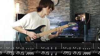 Bullet For My Valentine  Waking The Demon Guitar Cover TAB movie [upl. by Annawot]