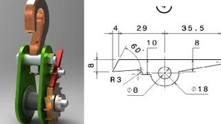 inventor profesional 2013 tutorial trocola part3 [upl. by Anahsahs]