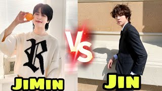 Park Ji Min VS Kim Seok Jin Who is more Famous BTS ARMY  Lifestyle Facts Hobbies amp Social media [upl. by Luckin]