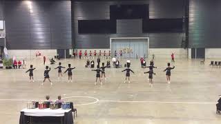 Glennette U16 Marching Team  2019 Display [upl. by Anchie560]