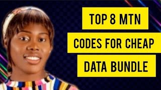 TOP 8 SECRET MTN Codes for CHEAP Data in 2024 [upl. by Irot808]