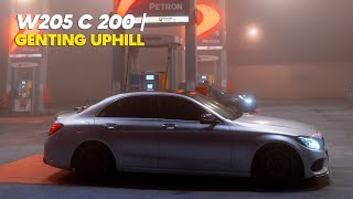 W205 C 200  云顶 Genting Uphill  Jan 30 2024 [upl. by Milburn]