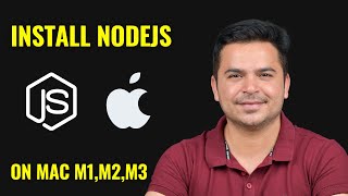 How To Download And Install Node js On Mac  M1  M2  M3 [upl. by Atteve298]