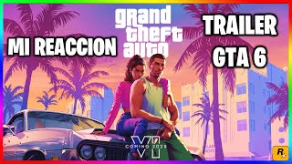 Mi REACCION al TRAILER de GTA 6 con MI CARA PRIMERAS IMAGENES DE GTA 6 OFICIALES [upl. by Aldrich11]